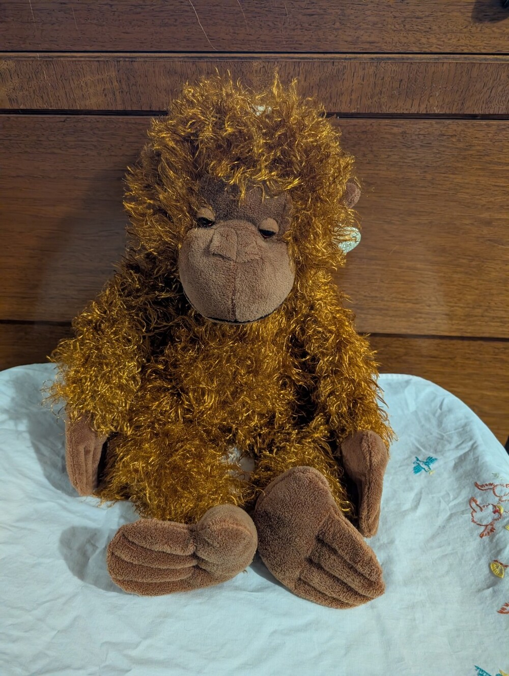 Plush Brown Orangutan Stuffed Animal